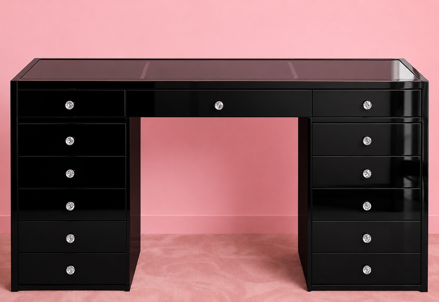 The Black Out Beauty Vanity