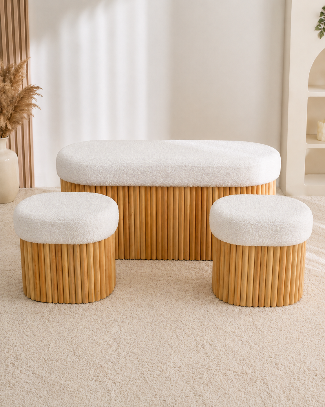 The Sienna Ottoman Set