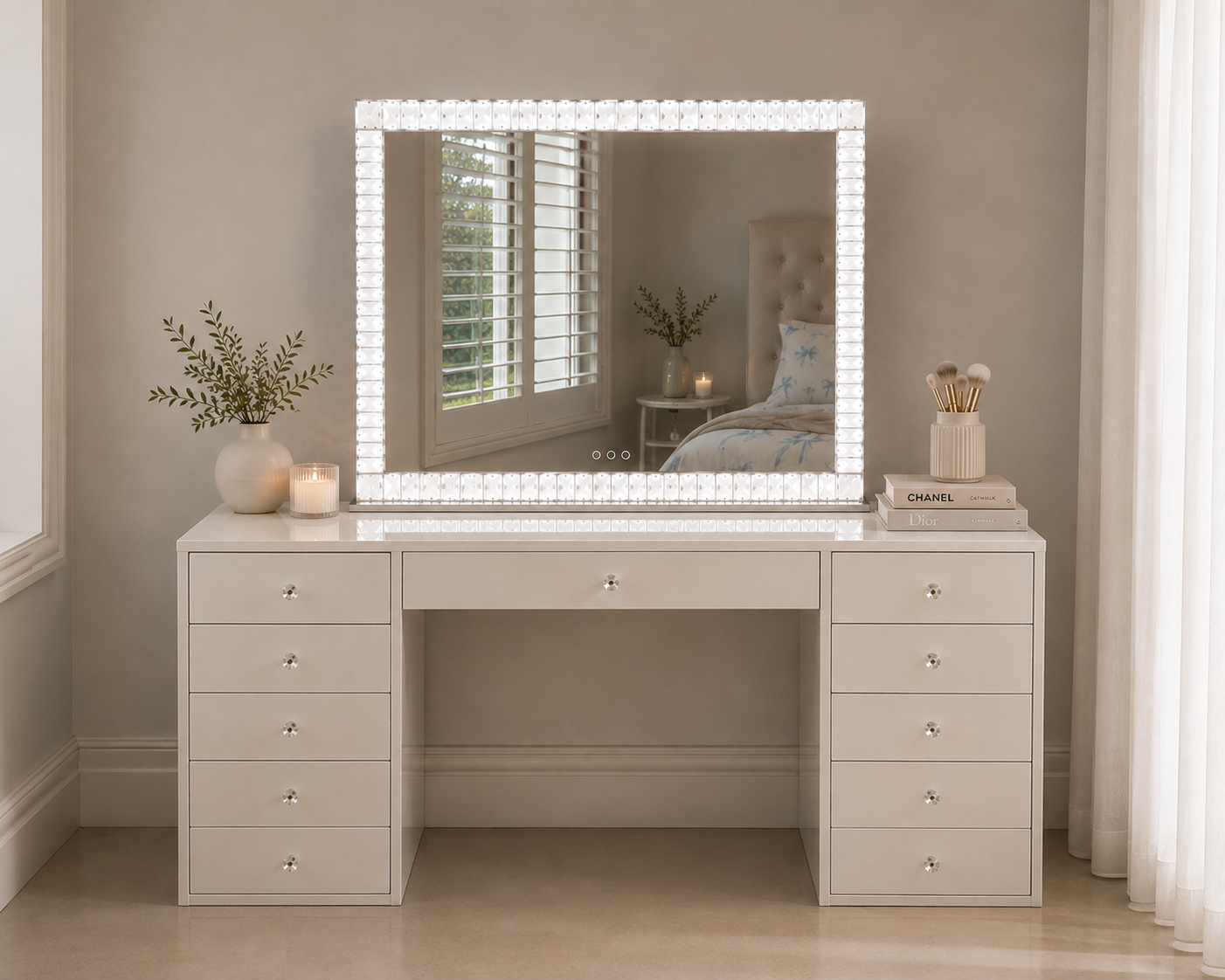 Angel Diamond Mirror