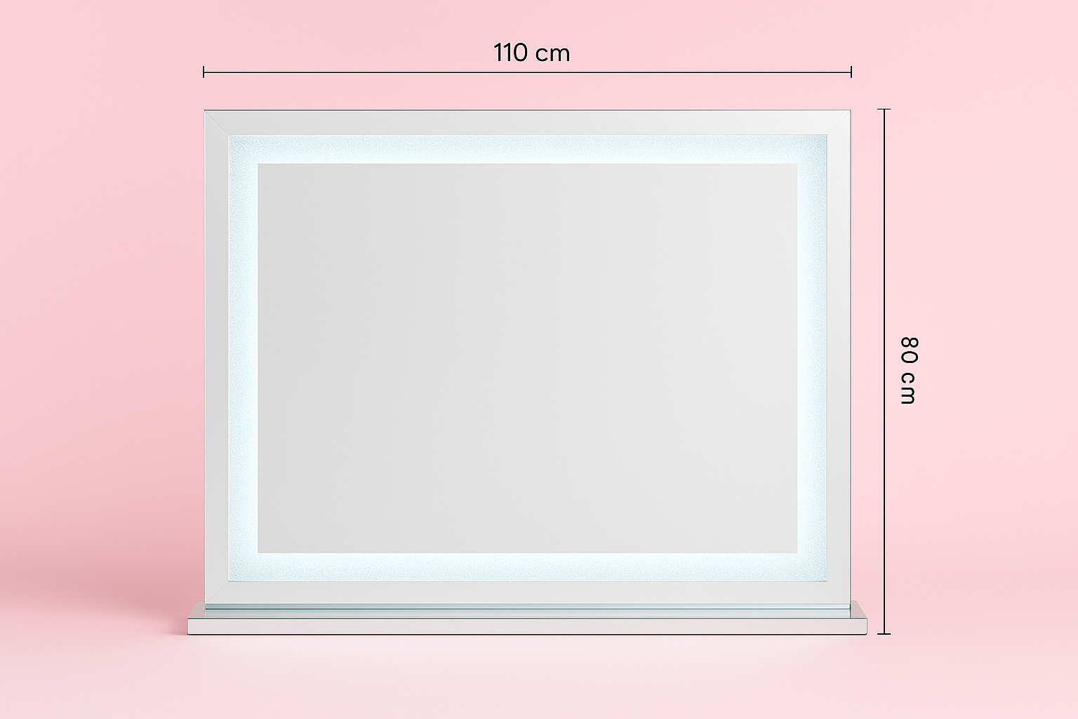 Crystal Frost Mirror