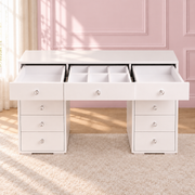 Compact Mini Dollface Makeup Vanity for bedrooms and beauty rooms