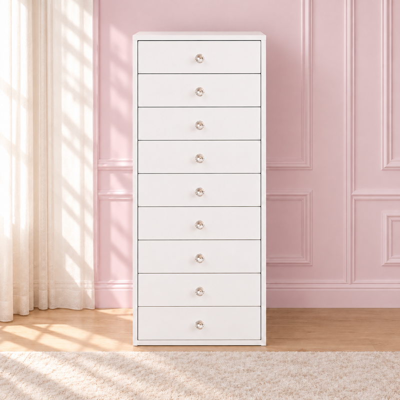 Harmony 9 Tower in a soft blush pink setting