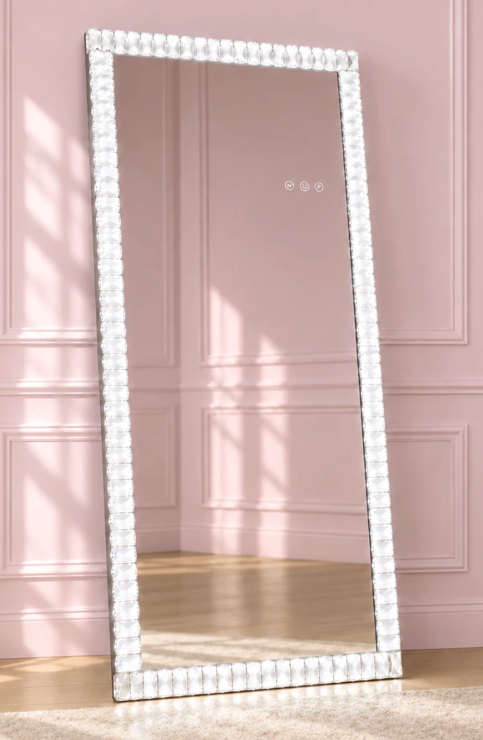 Angel Diamond Floor Mirror