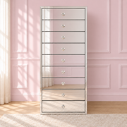 The Princess Tallboy in a soft blush pink setting