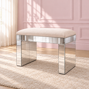 The Princess Seat in a soft blush pink setting