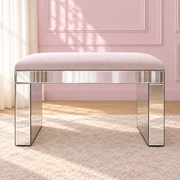 Princess Seat vanity chair featuring a comfortable cushioned seat and stylish design for makeup vanities, dressing tables and bedrooms.