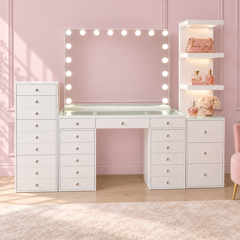 The Pretty Poppy Collection vanity package