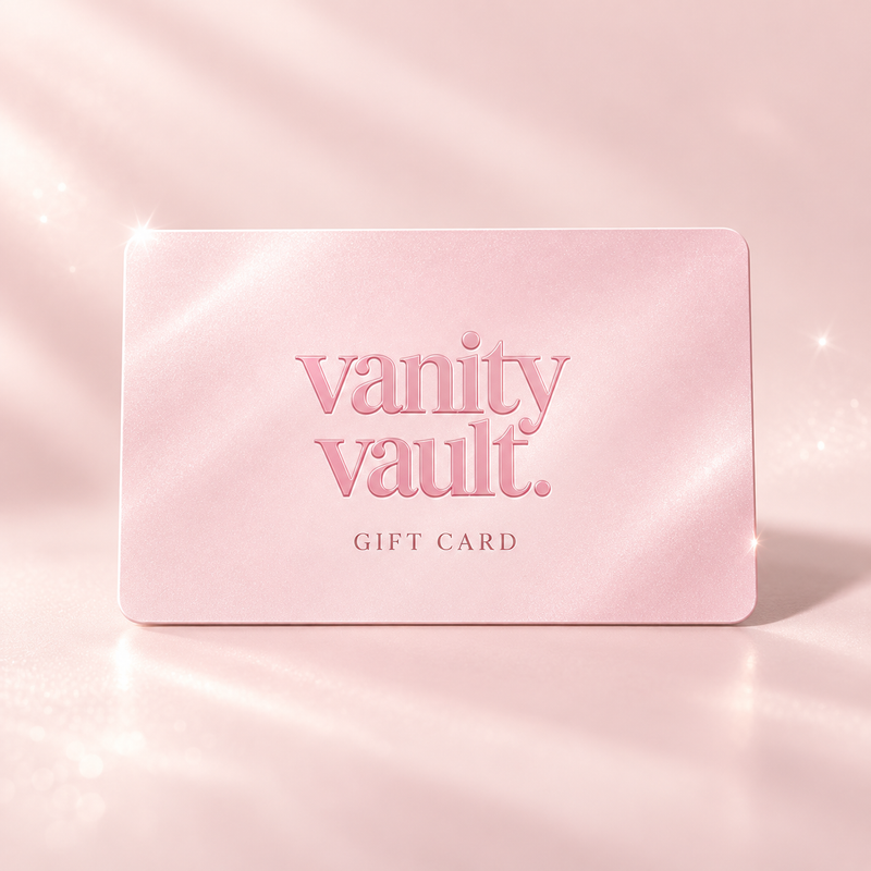 Vanity Vault digital gift card in blush pink